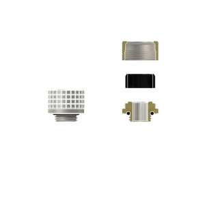 Thermal Grizzly DeltaMate Fitting, Brass, G1/4 Thread - Nickel, HT14