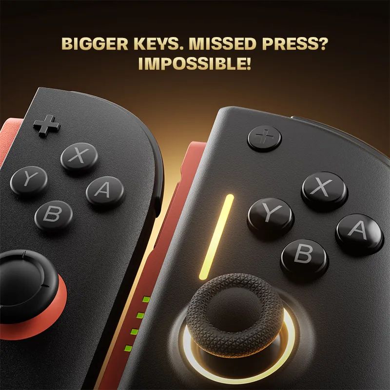 NYXI Hyperion 3 Switch 2 Wireless Hall-Effect Modular JoyPad - Black : image 8