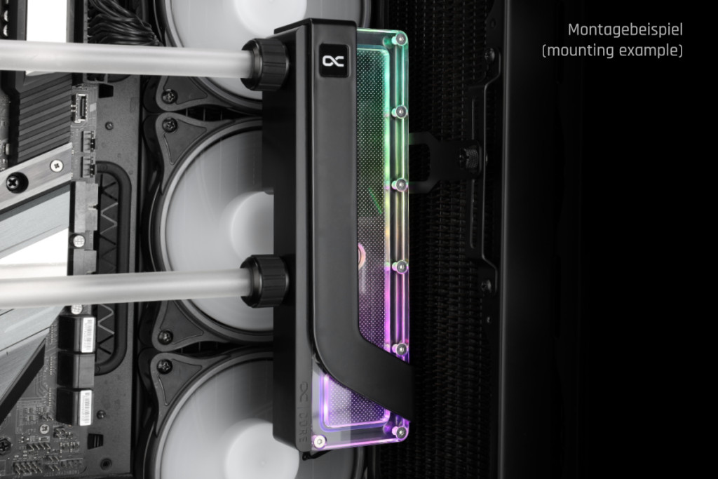Alphacool Core 2x DDCzero Flat Reservoir 200 with Pump