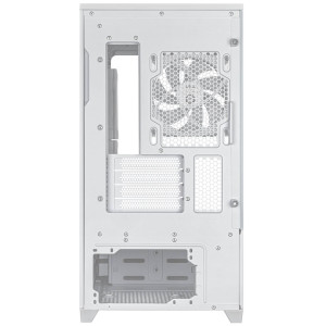 ASUS Prime AP202 ARGB PC Case, Mid Tower, mATX, ARGB, Tempered Glass - white : image 8