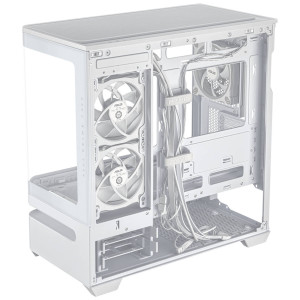 ASUS Prime AP202 ARGB PC Case, Mid Tower, mATX, ARGB, Tempered Glass - white : image 10