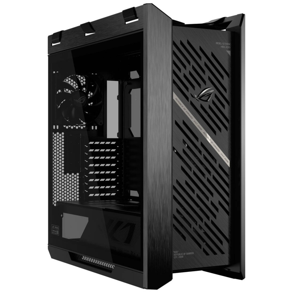 ASUS ROG Strix Helios II GX601S PC Case, Mid Tower, E-ATX, Tempered Glass, RGB - black : image 2