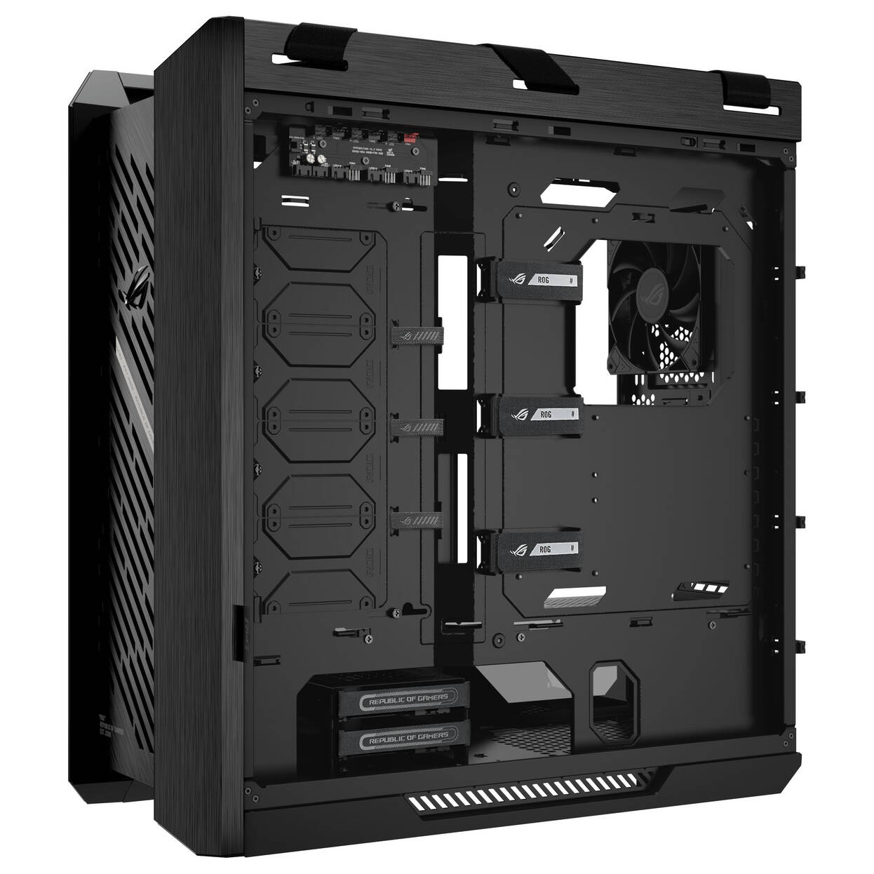 ASUS ROG Strix Helios II GX601S PC Case, Mid Tower, E-ATX, Tempered Glass, RGB - black : image 11