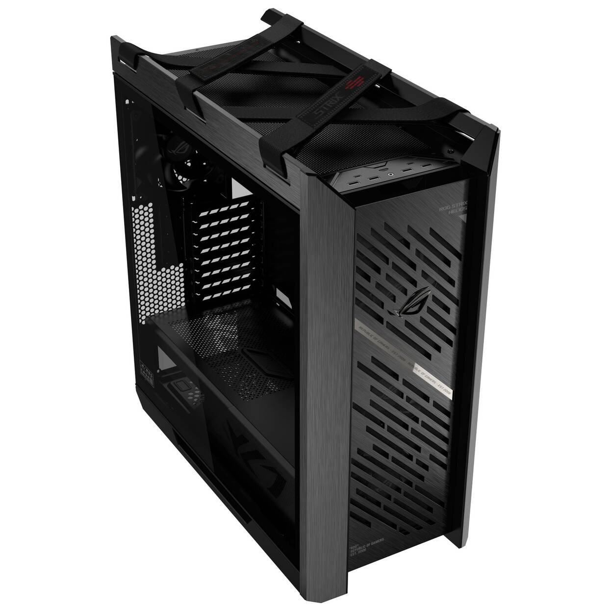 ASUS ROG Strix Helios II GX601S PC Case, Mid Tower, E-ATX, Tempered Glass, RGB - black : image 3