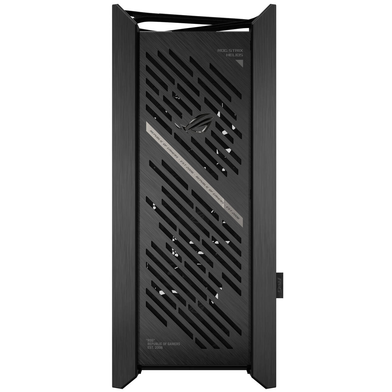ASUS ROG Strix Helios II GX601S PC Case, Mid Tower, E-ATX, Tempered Glass, RGB - black : image 9