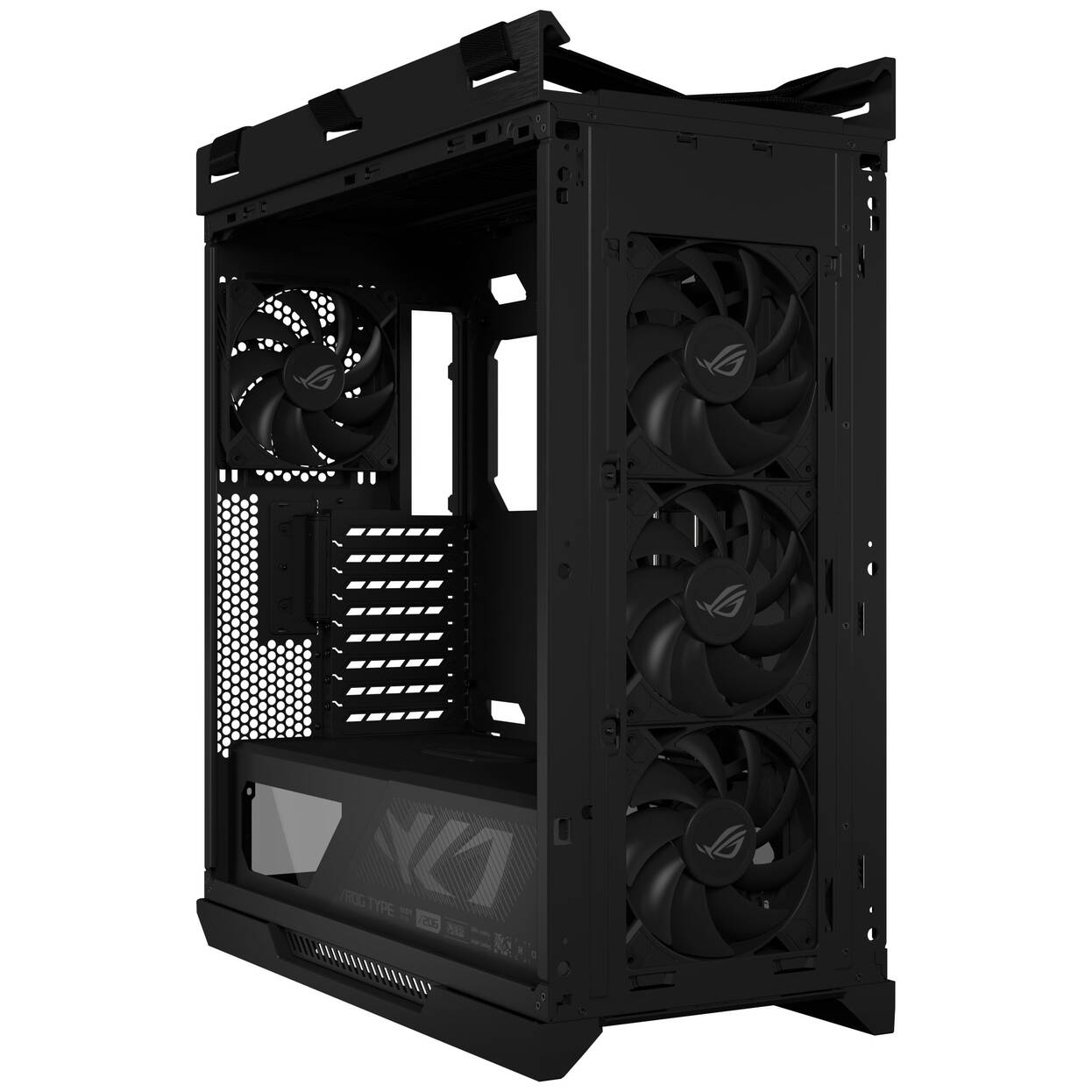 ASUS ROG Strix Helios II GX601S PC Case, Mid Tower, E-ATX, Tempered Glass, RGB - black : image 10