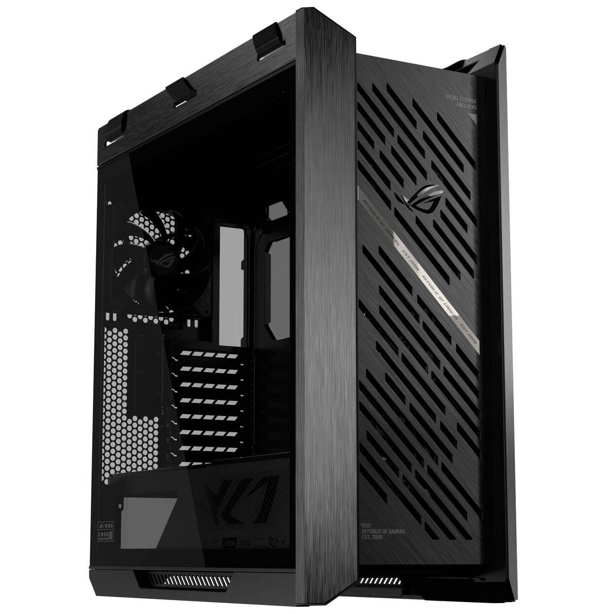 ASUS ROG Strix Helios II GX601S PC Case, Mid Tower, E-ATX, Tempered Glass, RGB - black : image 1