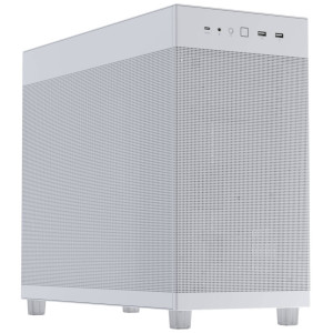 ASUS Prime AP303 PC Case, Mid Tower, ATX, Mesh Panel - White : image 2