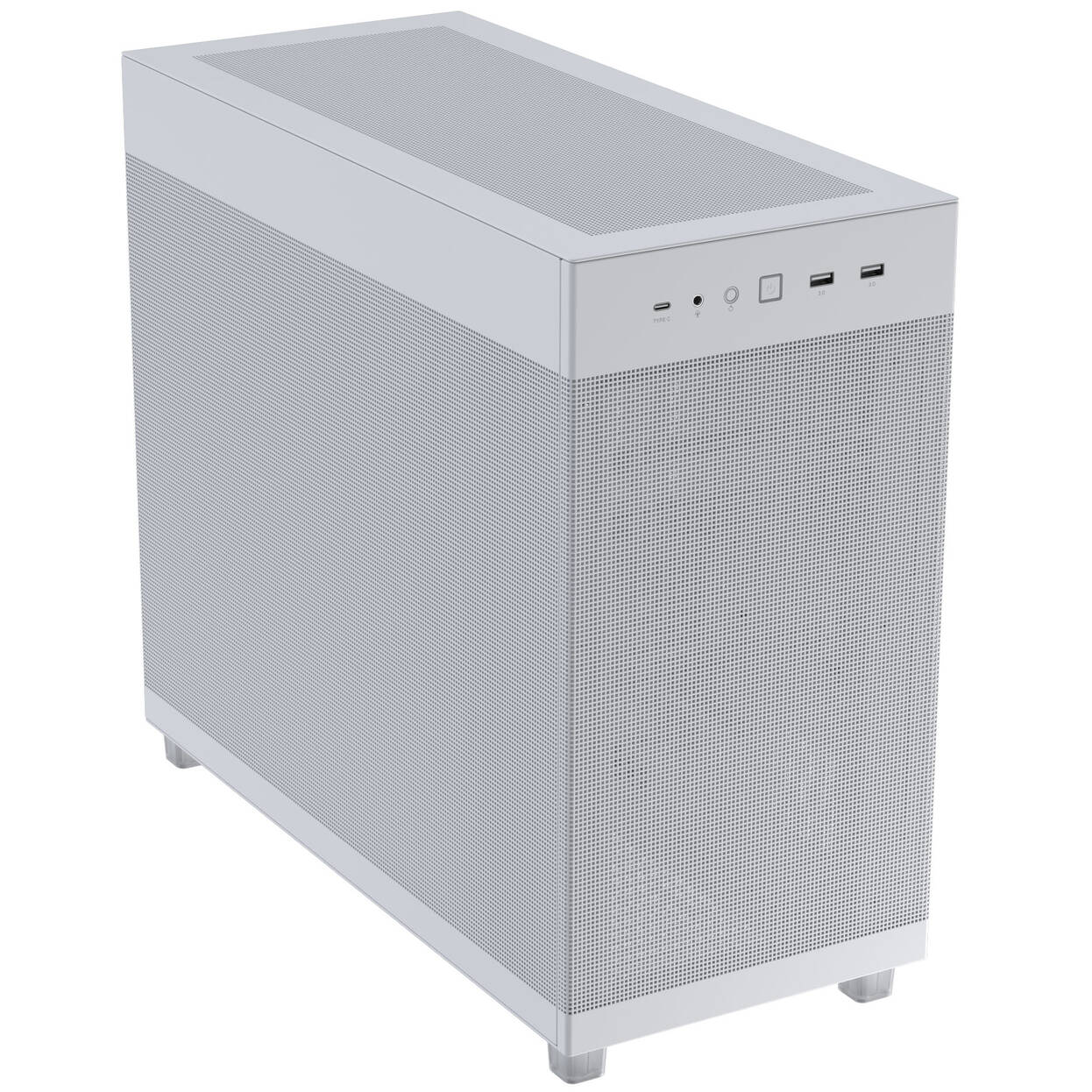 ASUS Prime AP303 PC Case, Mid Tower, ATX, Mesh Panel - White : image 3