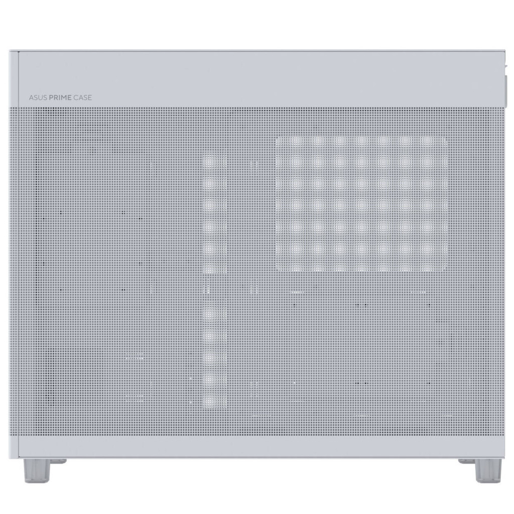 ASUS Prime AP303 PC Case, Mid Tower, ATX, Mesh Panel - White : image 6