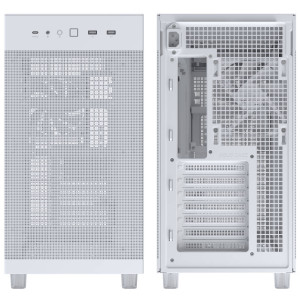 ASUS Prime AP303 PC Case, Mid Tower, ATX, Mesh Panel - White : image 7