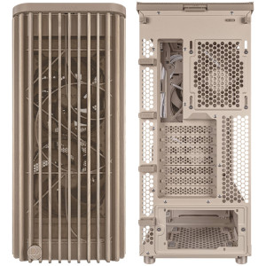 ASUS ProArt PA401 Wood Edition PC Case, Mid Tower, ATX, Mesh Panel - Beige : image 4