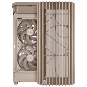 ASUS ProArt PA401 Wood Edition PC Case, Mid Tower, ATX, Mesh Panel - Beige : image 5
