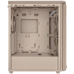 ASUS ProArt PA401 Wood Edition PC Case, Mid Tower, ATX, Mesh Panel - Beige : image 8