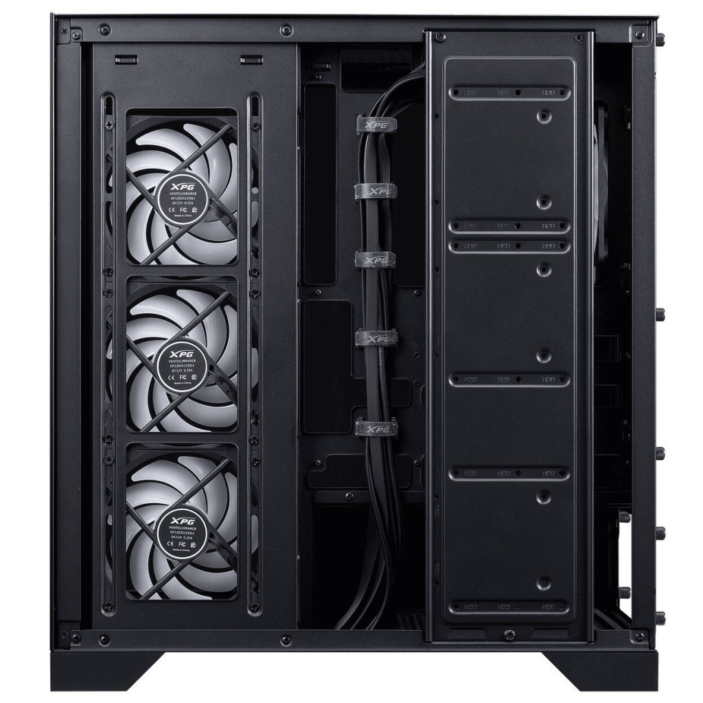 ADATA XPG Invader X BTF PC Case, Mid Tower, ATX, Tempered Glass - Black : image 6