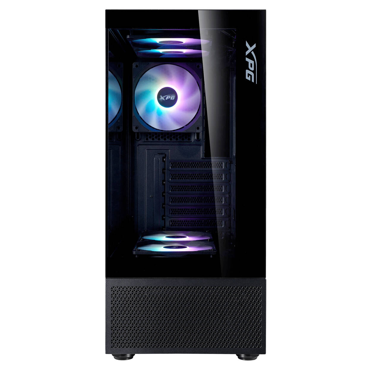 ADATA XPG Invader X Mini PC Case, Mid Tower, ATX, Tempered Glass - Black : image 4