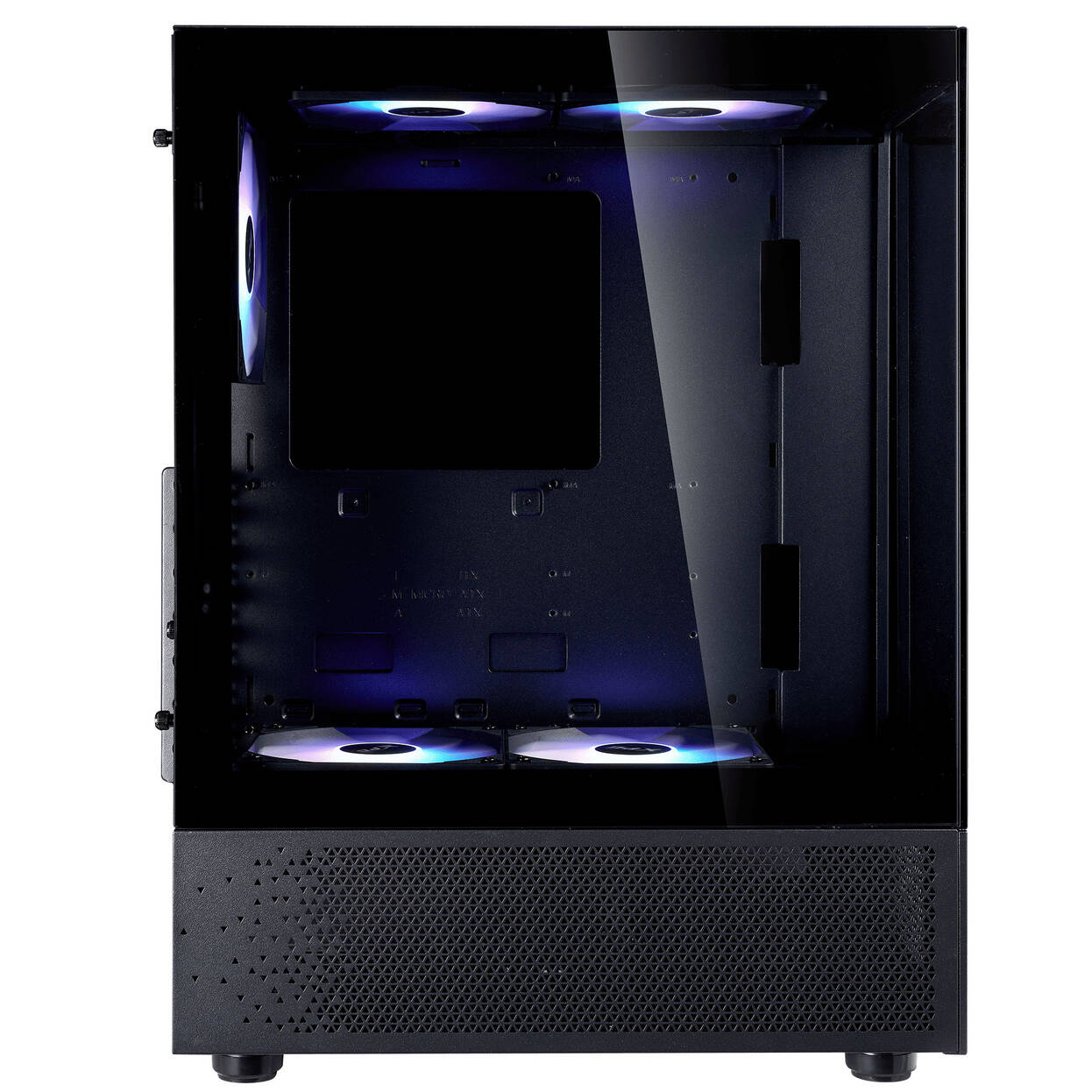 ADATA XPG Invader X Mini PC Case, Mid Tower, ATX, Tempered Glass - Black : image 6