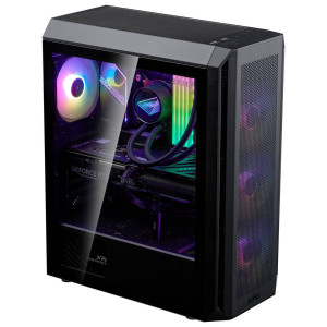 ADATA XPG Valor Air Plus PC Case, Mid-Tower, ATX, Tempered Glass - Black : image 2