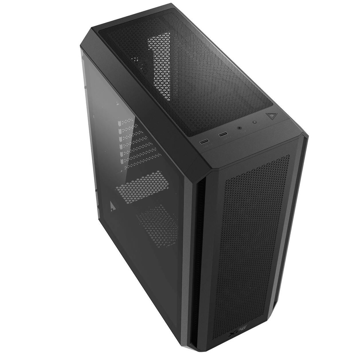 ADATA XPG Valor Air Plus PC Case, Mid-Tower, ATX, Tempered Glass - Black : image 3