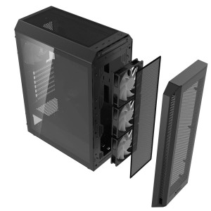 ADATA XPG Valor Air Plus PC Case, Mid-Tower, ATX, Tempered Glass - Black : image 10