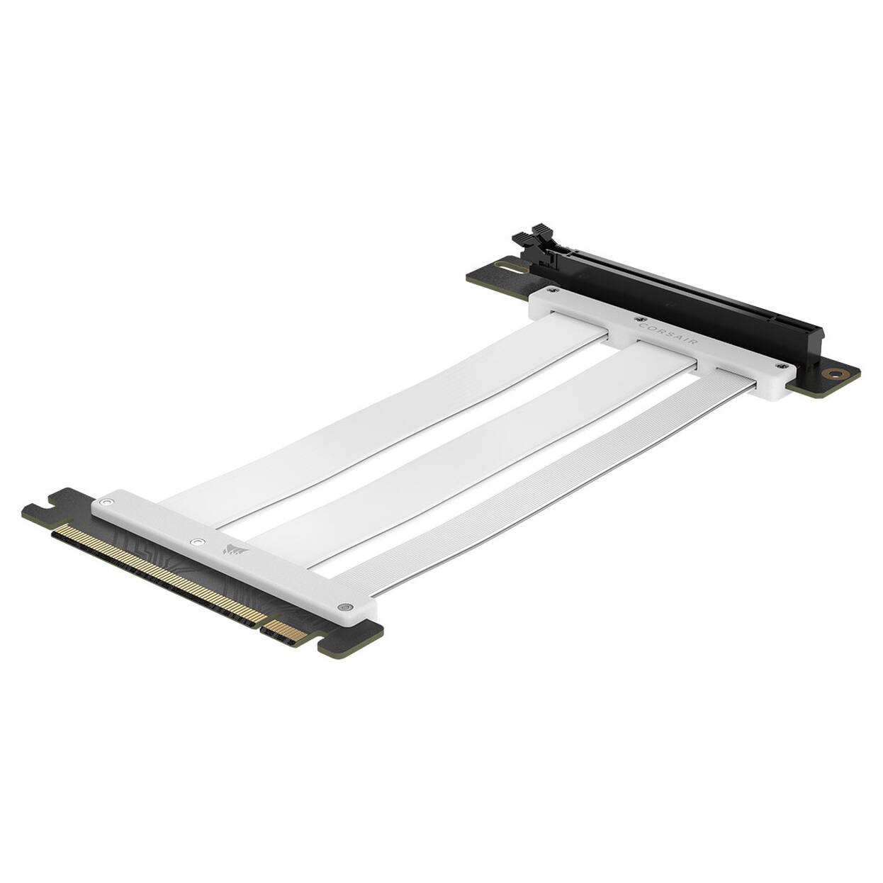 Corsair Premium PCIe 5 Riser Cable, 175 mm, x16 Interface - White