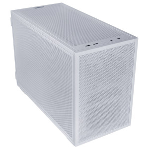 Lian Li DAN Cases B4 PC Case, Micro-ATX - white