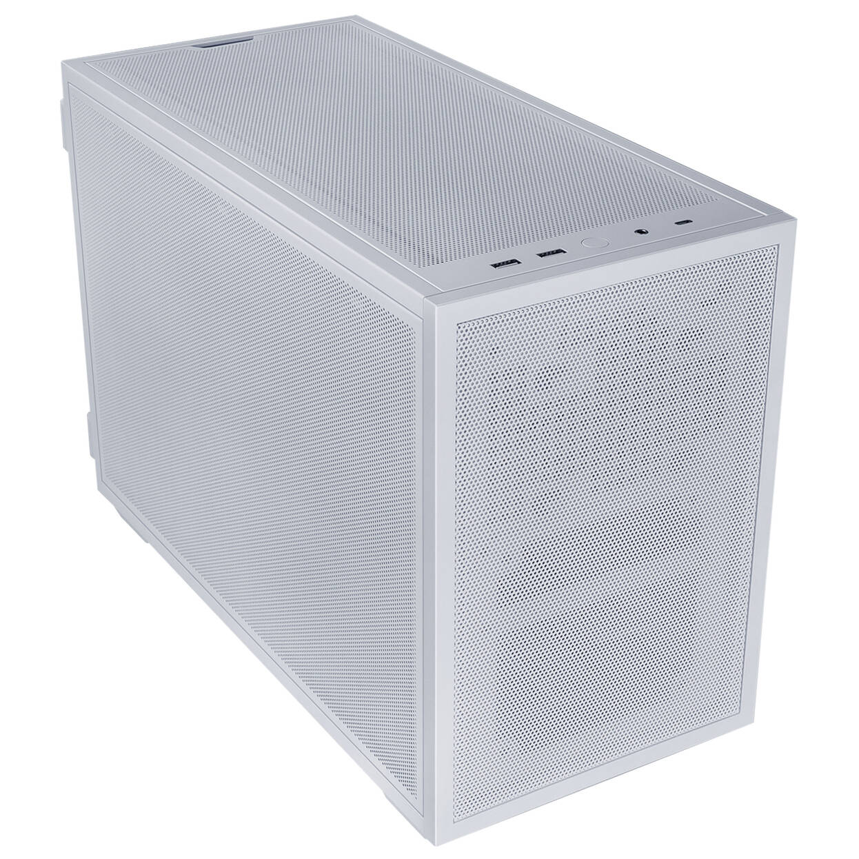 Lian Li DAN Cases B4 PC Case, Micro-ATX - white