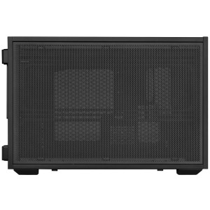 Lian Li DAN Cases B4 Wood Edition PC Case, Micro-ATX - Walnut, Black