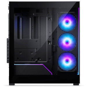 Phanteks NV5X PC Case, Mid-Tower, E-ATX, Tempered Glass, ARGB - Black : image 3