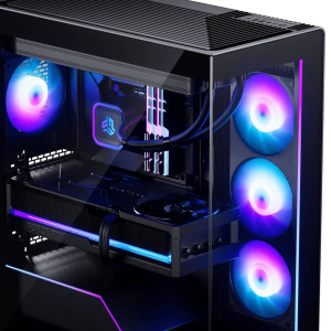 Phanteks NV5X PC Case, Mid-Tower, E-ATX, Tempered Glass, ARGB - Black : image 10