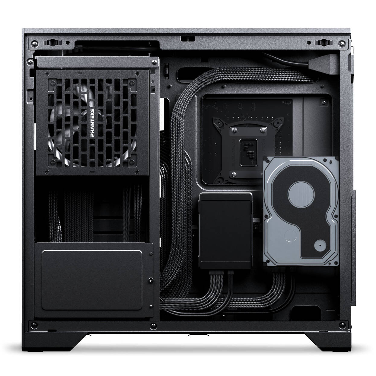 Phanteks XT V5 PC Case, Mid-Tower, ATX, Tempered Glass, RGB - Black : image 9