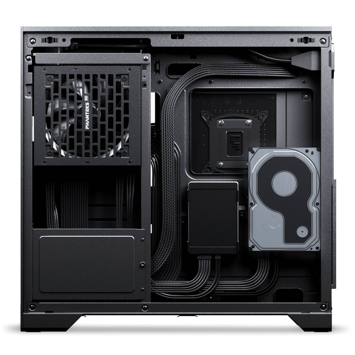 Phanteks XT V5 LCD PC Case, Mid-Tower, ATX, 7-Inch LCD, Tempered Glass - Black : image 10