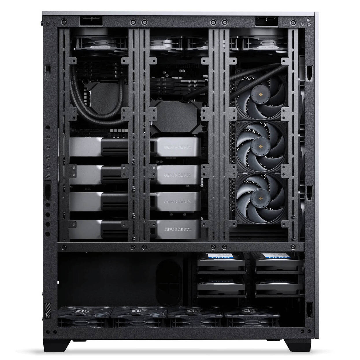 Phanteks Enthoo Elite Server PC Case, Big Tower, SSI-EEB and Multi-GPU - black : image 4