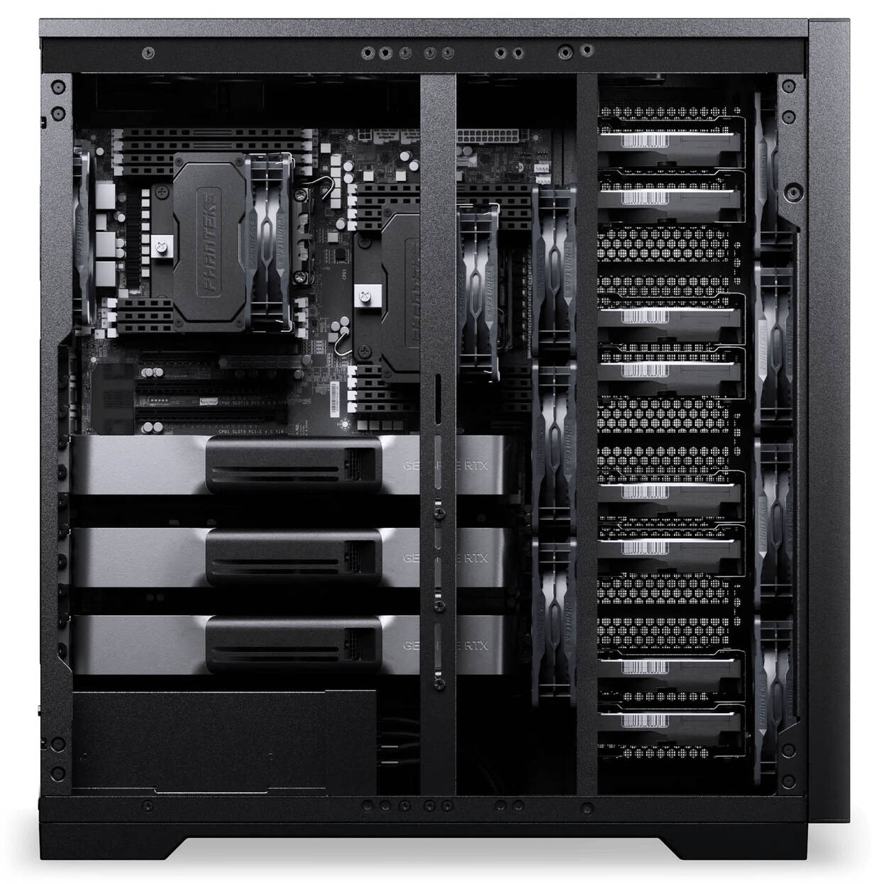 Phanteks Enthoo Pro 2 Server V2 PC Case, Big Tower, SSI-EEB and Multi-GPU - Black : image 8