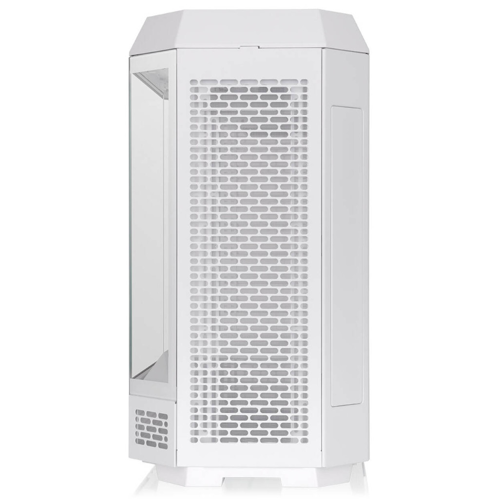 Thermaltake The Tower 600 PC Case, Mid Tower, ATX, Tempered Glass - including 2x 140mm Fans, White
