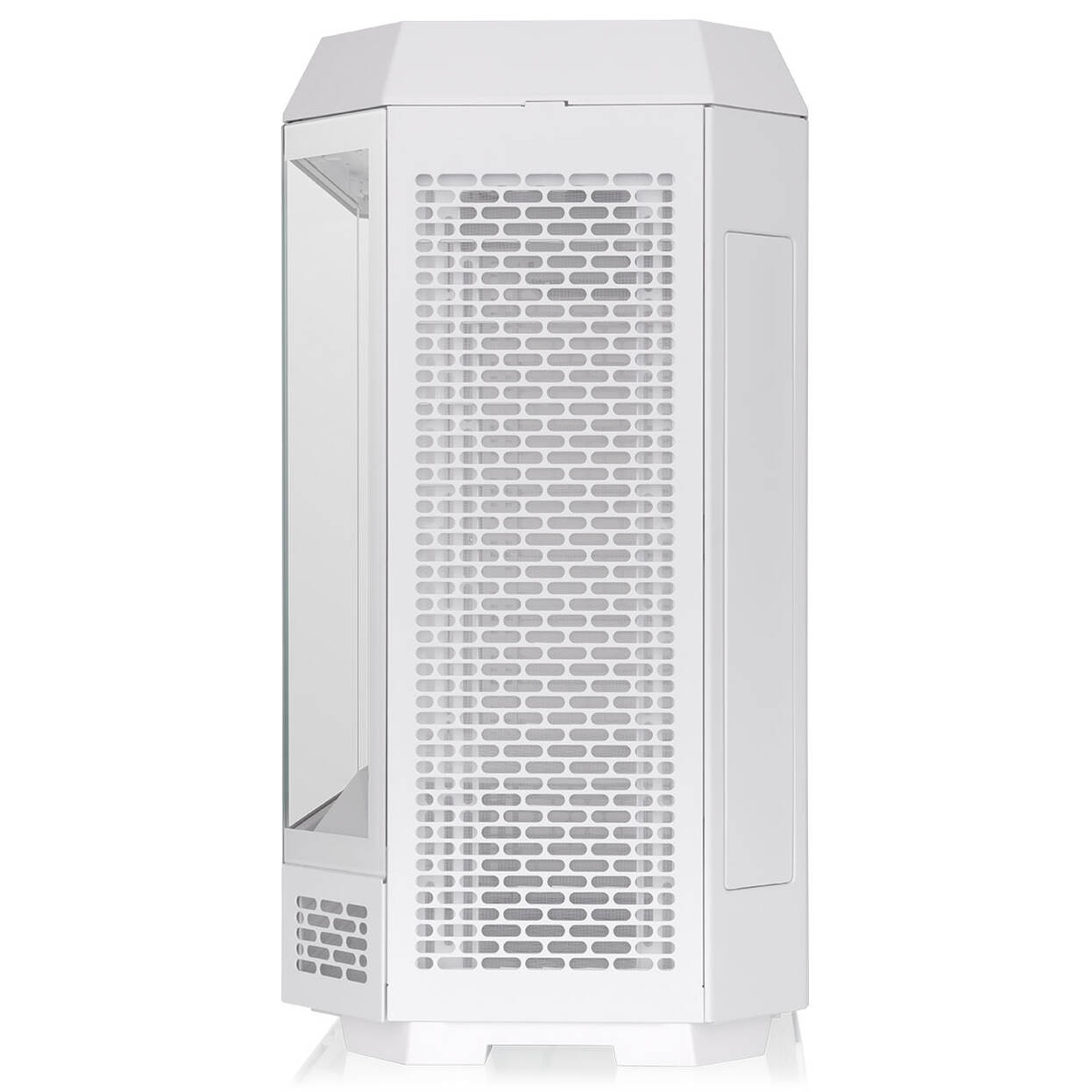 Thermaltake The Tower 600 PC Case, Mid Tower, ATX, Tempered Glass - including 2x 140mm Fans, White