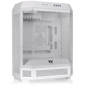 Thermaltake The Tower 600 PC Case, Mid Tower, ATX, Tempered Glass - including 2x 140mm Fans, White