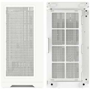 Thermaltake S370 WS PC Case, Mid-Tower, E-ATX, Tempered Glass - white