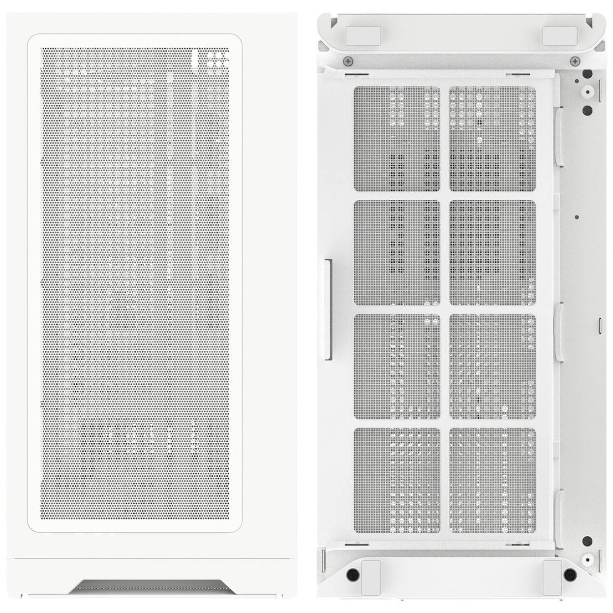 Thermaltake S370 WS PC Case, Mid-Tower, E-ATX, Tempered Glass - white