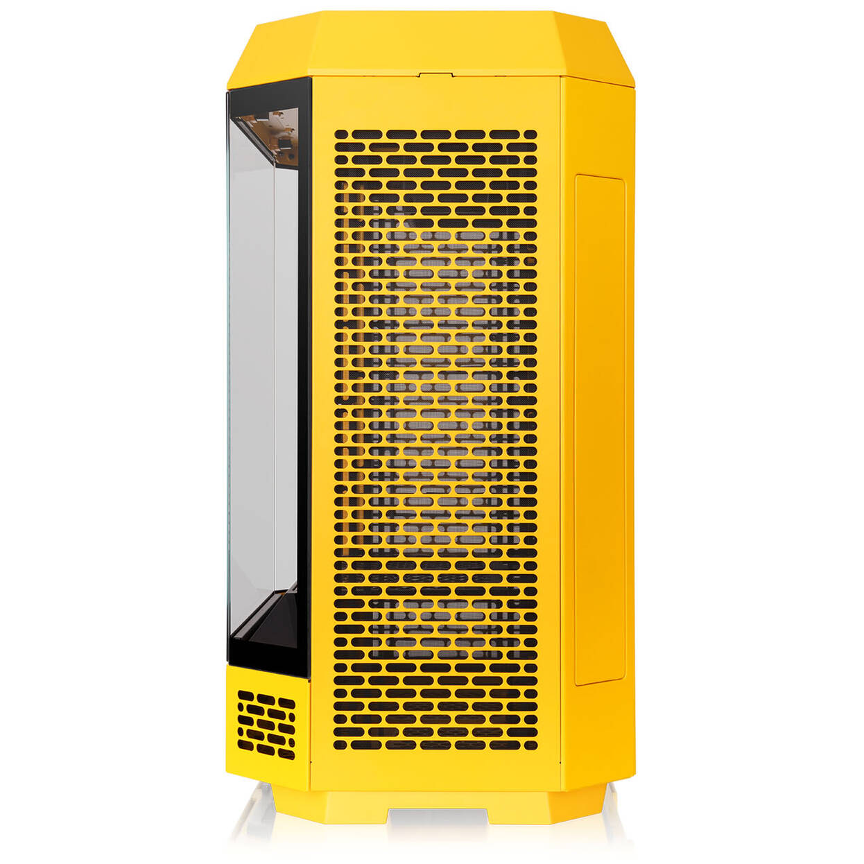 Thermaltake The Tower 600 PC Case, Mid Tower, ATX, Tempered Glass - Bumblebee
