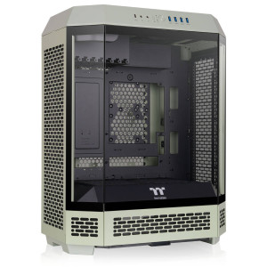 Thermaltake The Tower 600 PC Case, Mid Tower, ATX, Tempered Glass - Matcha Green