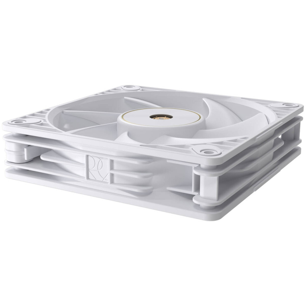 ASUS ProArt PF120 PWM Case Fan, 120 mm, 3,000 RPM, Daisy-Chain - White