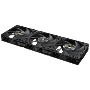 ASUS ProArt PF120 PWM Case Fans, 3,000 RPM, 28 mm - Pack of 3, Black