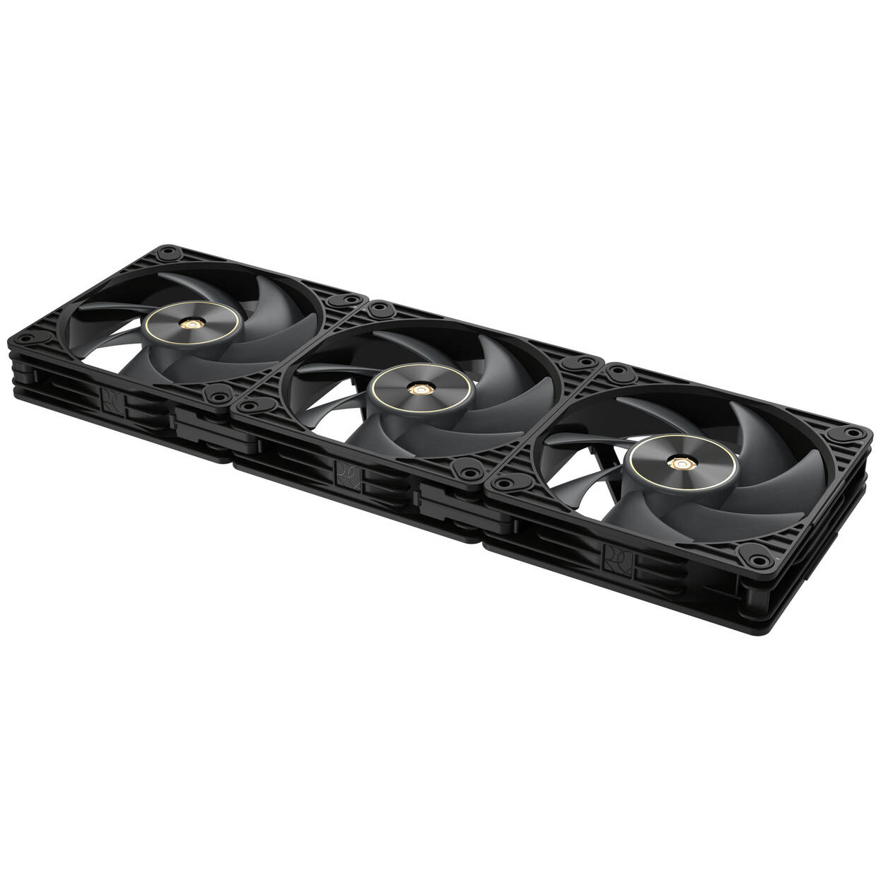 ASUS ProArt PF120 PWM Case Fans, 3,000 RPM, 28 mm - Pack of 3, Black