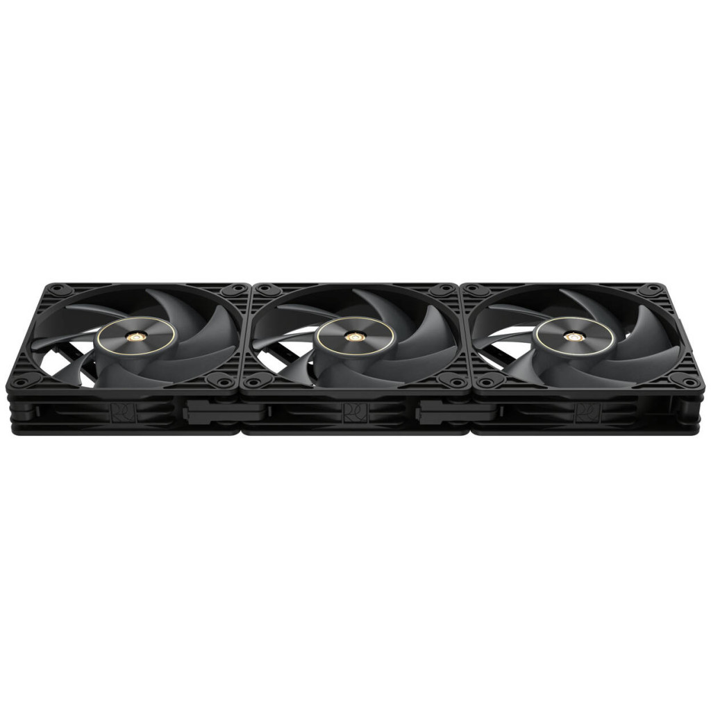 ASUS ProArt PF120 PWM Case Fans, 3,000 RPM, 28 mm - Pack of 3, Black