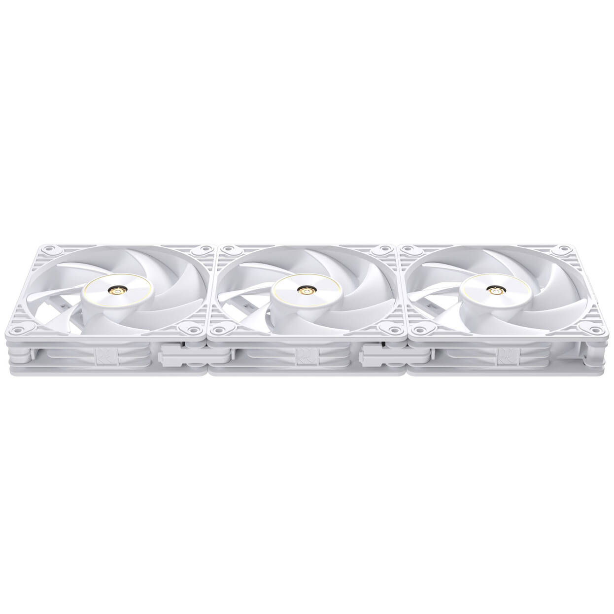ASUS ProArt PF120 PWM Case Fans, 3,000 RPM, 28 mm - Pack of 3, White