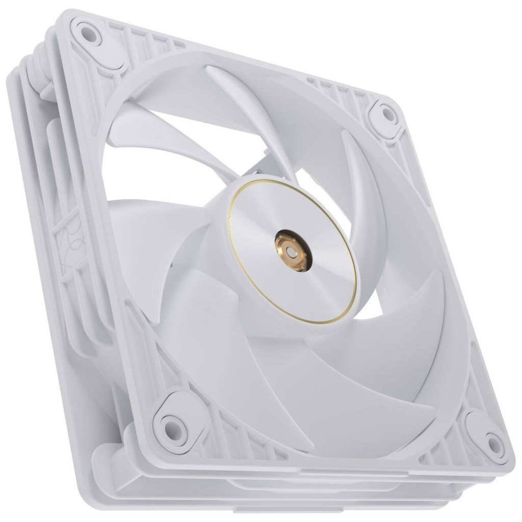 ASUS ProArt PF120 PWM Case Fans, 3,000 RPM, 28 mm - Pack of 3, White