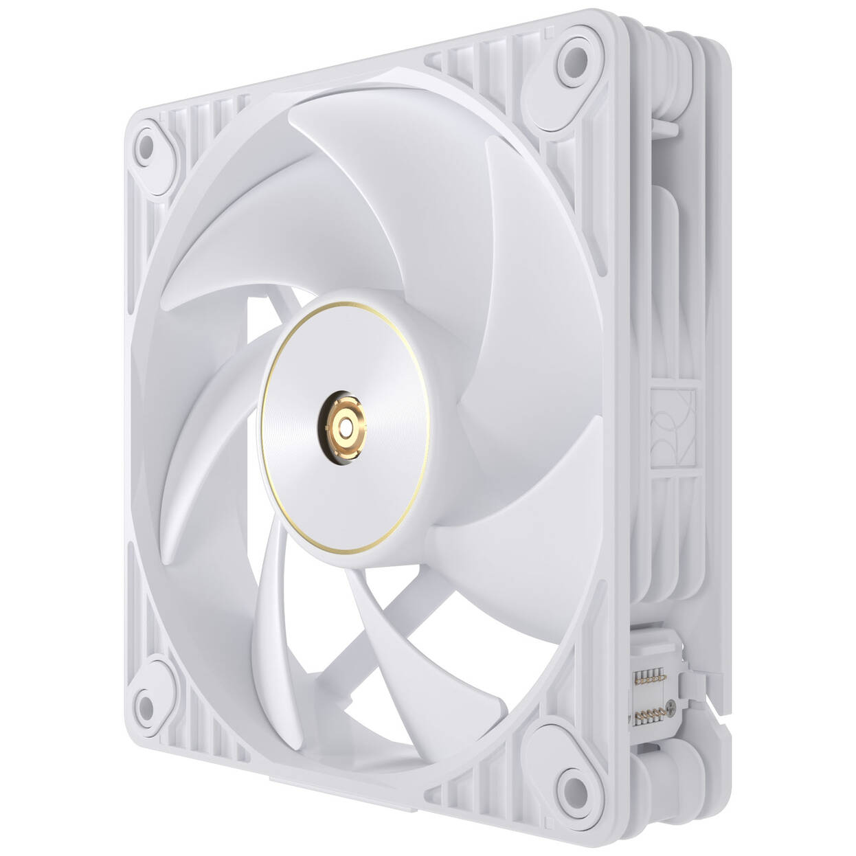ASUS ProArt PF120 PWM Case Fans, 3,000 RPM, 28 mm - Pack of 3, White