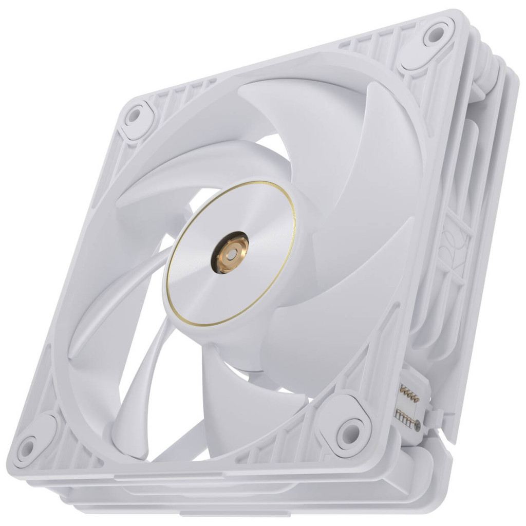 ASUS ProArt PF120 PWM Case Fans, 3,000 RPM, 28 mm - Pack of 3, White