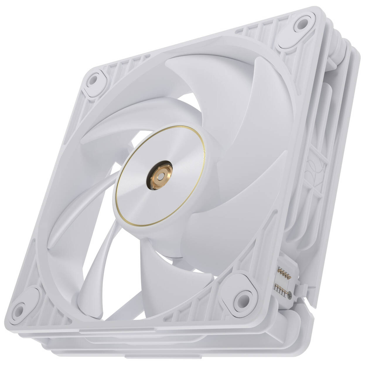 ASUS ProArt PF120 PWM Case Fans, 3,000 RPM, 28 mm - Pack of 3, White